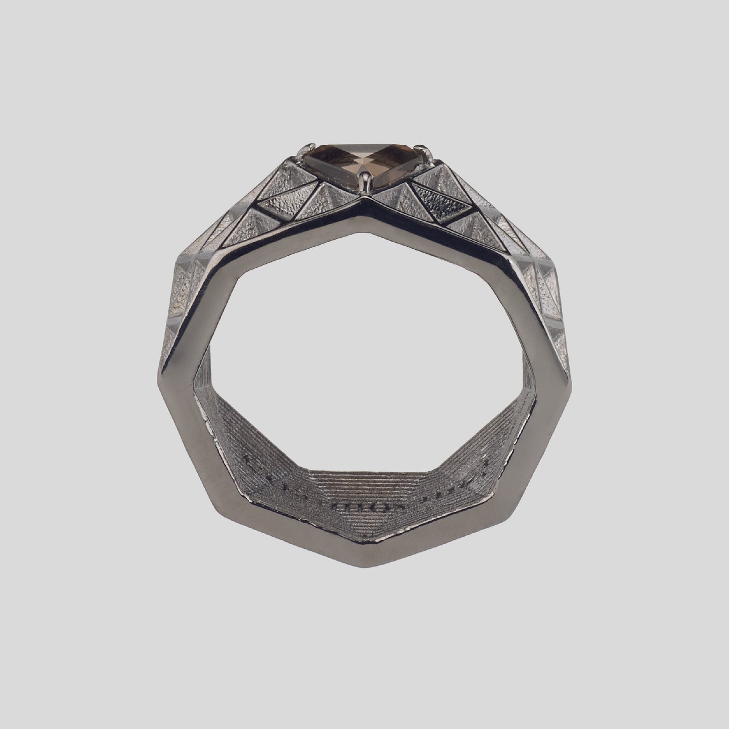 Anello V Prisma Octagon