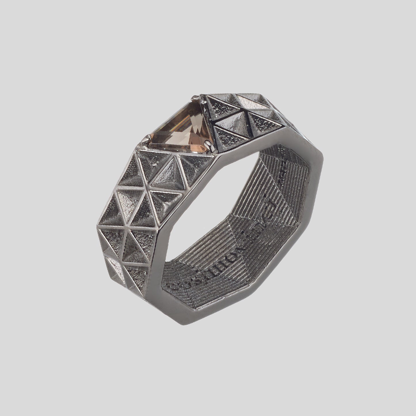 Anello V Prisma Octagon