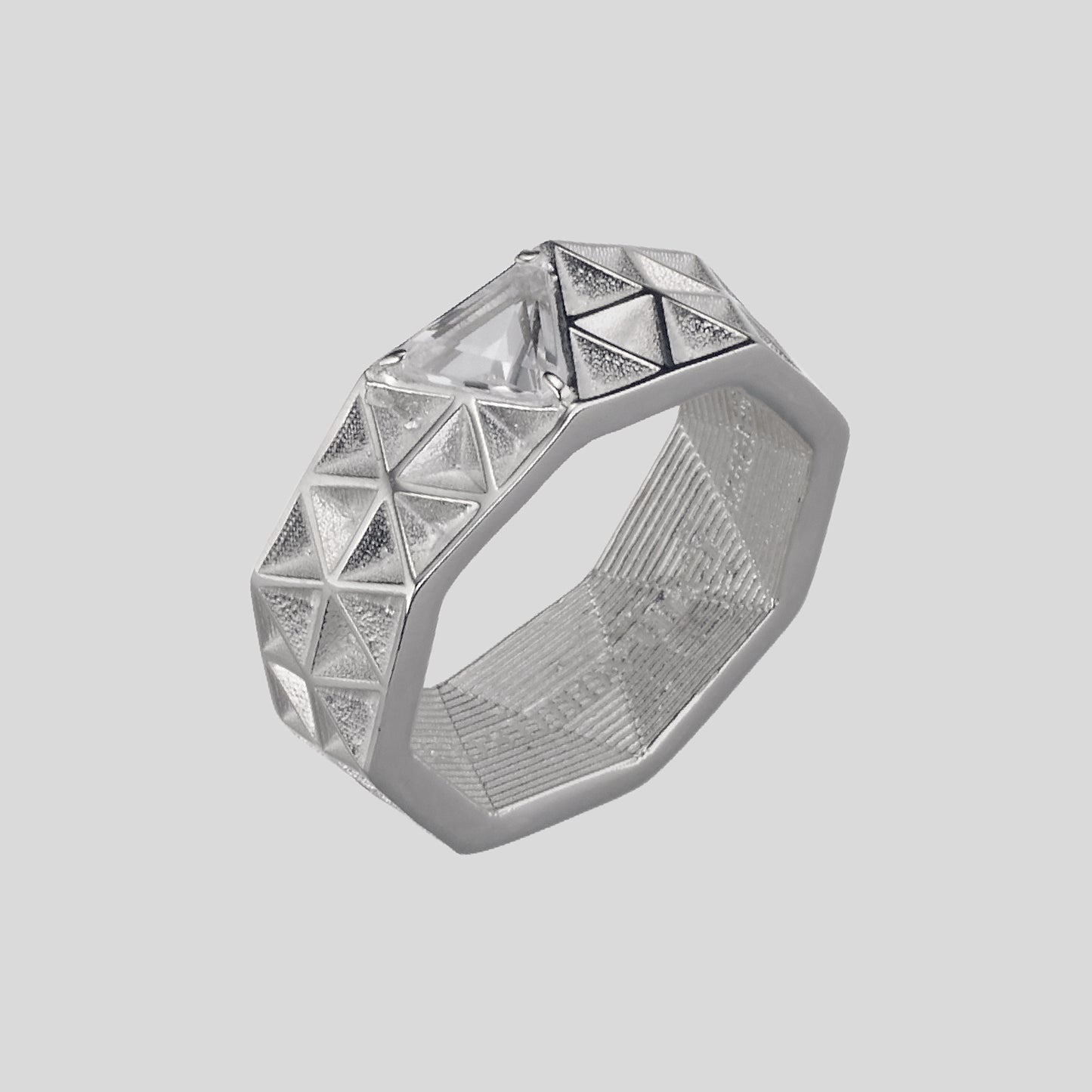 Anello V Prisma Octagon