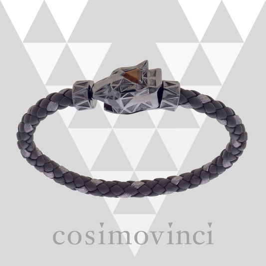 Bracciale V Prisma Pardàlide Occhio di Tigre