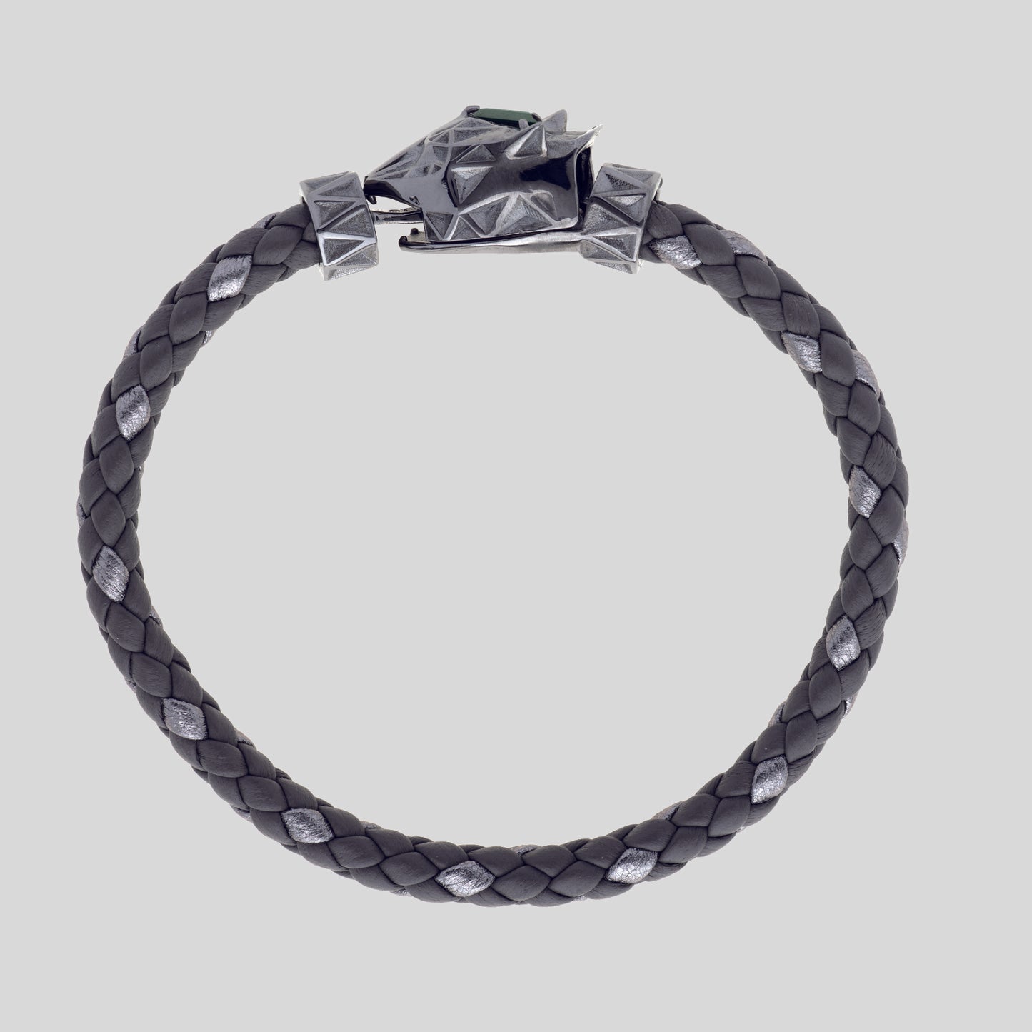 Bracciale V Prisma Pardàlide Malachite